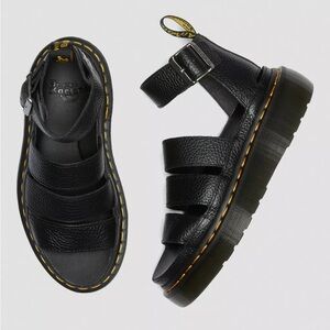 Dr Martens Clarissa II Leather Platform Sandals